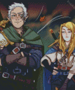 Aelin And Rowan Diamond Painting