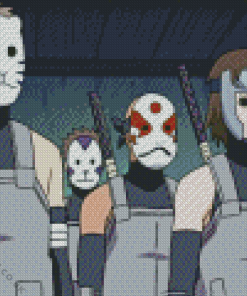 Anbu Anime Characters Diamond Painting