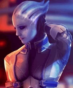 Asari Mass Effect Diamond Painting