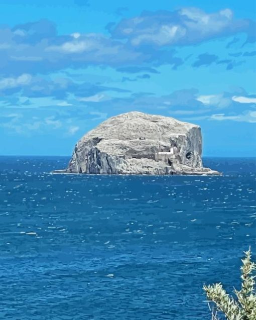 Bass Rock North Diamond Painting