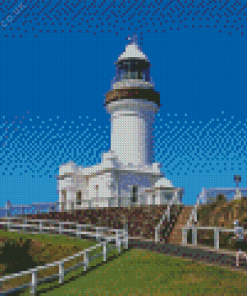 Byron Bay Lighthouse Diamond Painting