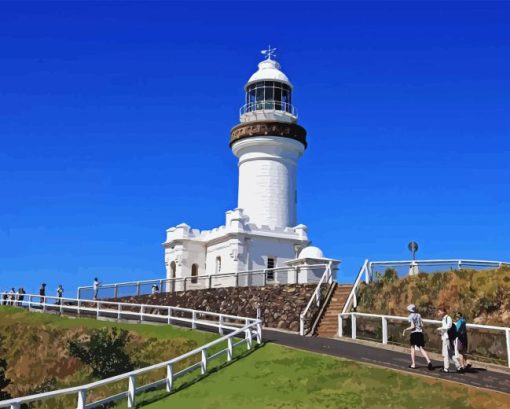 Byron Bay Lighthouse Diamond Painting