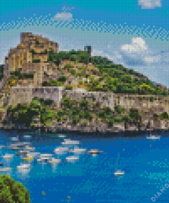 Castello Aragonese Diamond Painting