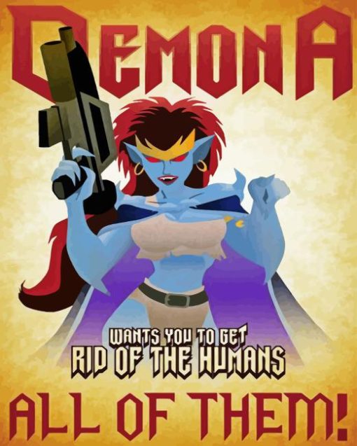 Demona Poster Diamond Painting