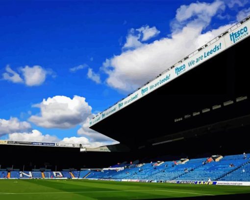 Elland Road Stadium Diamond Painting