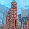 Flatiron Building Toronto Diamond Painting