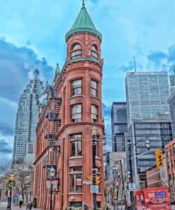 Flatiron Building Toronto Diamond Painting