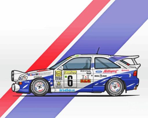 Ford Cosworth Car Diamond Painting