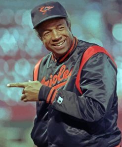 Frank Robinson baseball manager Diamond Painting