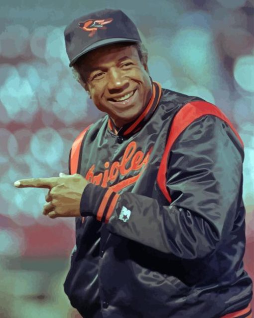 Frank Robinson baseball manager Diamond Painting