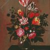 Hans Bollongier Flowers Vase Diamond Painting