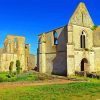 Ile De Re Chateau Abbey Diamond Painting