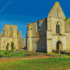 Ile De Re Chateau Abbey Diamond Painting