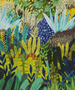 Jungle Plants Diamond Painting