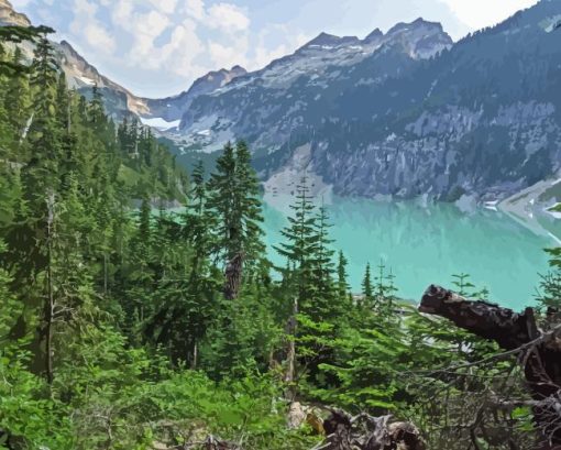 Lake Alpine California Diamond Painting