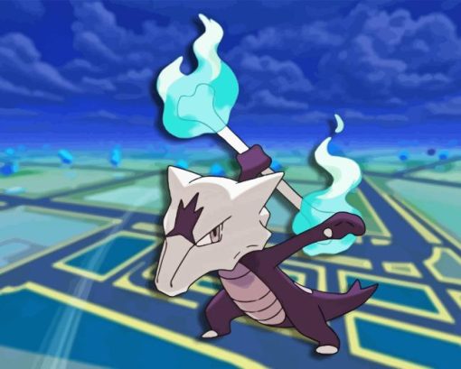 Marowak Pokemon Diamond Painting