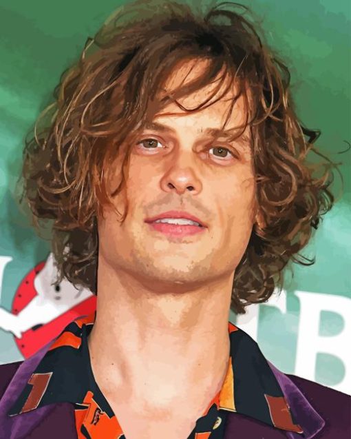 Matthew Gray Gubler Diamond Painting