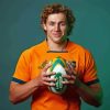 Ned Hanigan Rugby Player Diamond Painting