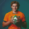 Ned Hanigan Rugby Player Diamond Painting