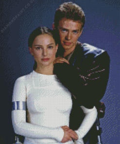 Padme And Anakin Characters Diamond Painting