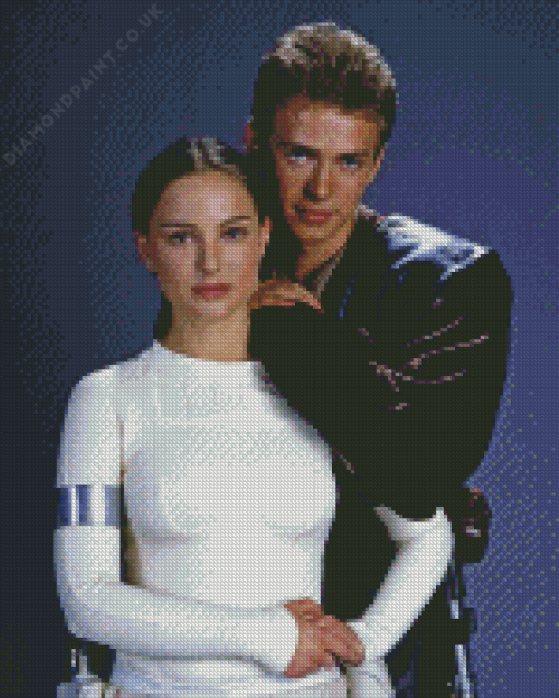 Padme And Anakin Characters Diamond Painting