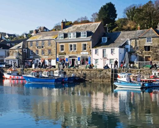 Padstow Harbour Diamond Painting