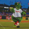 Phillies Phanatic Diamond Painting