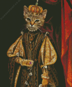 Queen Kitty Diamond Painting