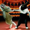 Rabbit Couple Dancing Diamond Painting