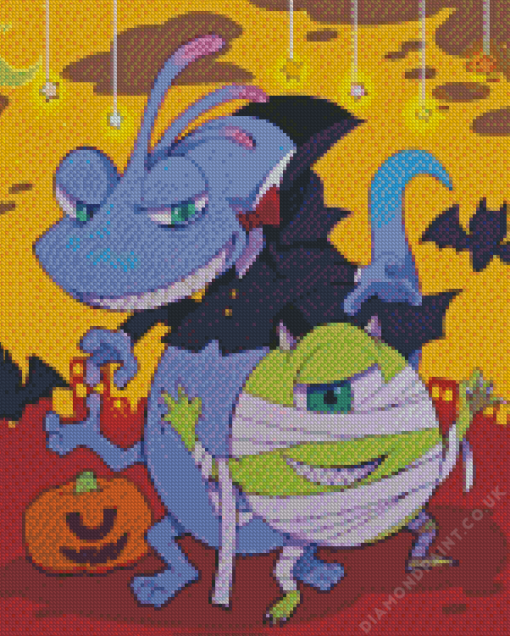 Randall And Mike Wazowski Diamond Painting