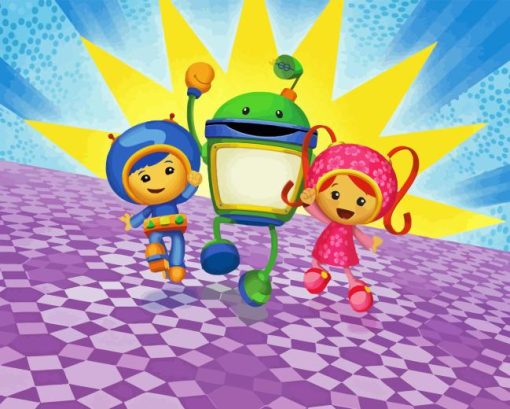 Team Umizoomi Diamond Painting