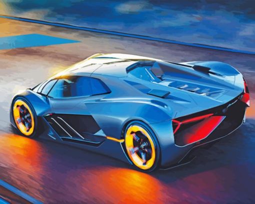 Lamborghini Terzo Millennio Diamond Painting