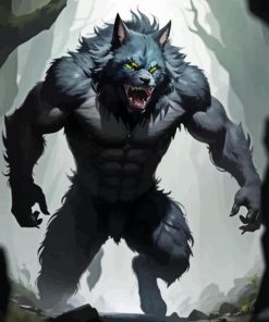 Werewolf Diamond Painting