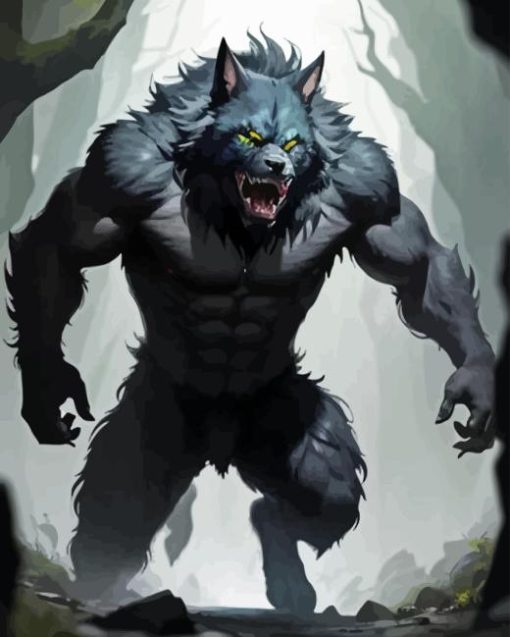 Werewolf Diamond Painting