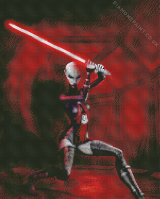 Asajj Ventress Diamond Painting