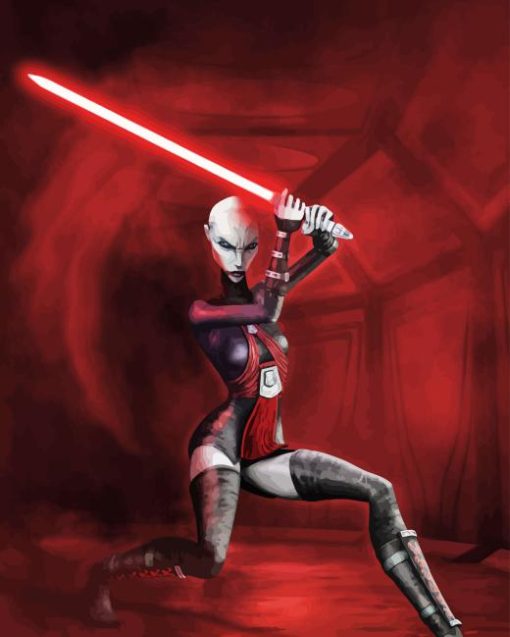 Asajj Ventress Diamond Painting