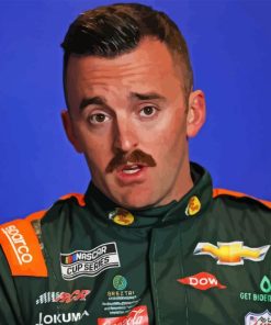 Austin Dillon Race Car Driver Diamond Painting