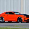 Cool Orange Camaro Diamond Painting