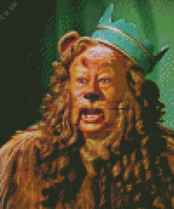 Cowardly Lion Diamond Painting