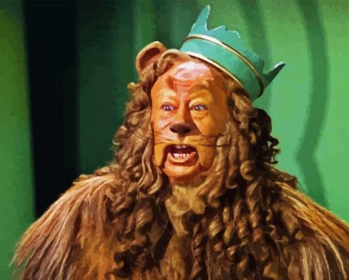 Cowardly Lion Diamond Painting