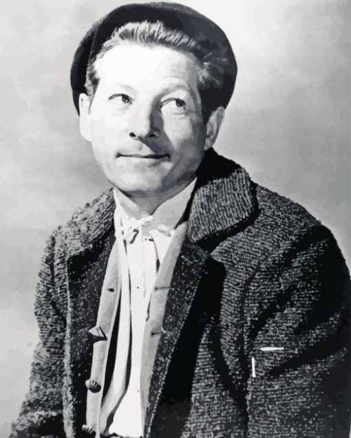 Monochrome Danny Kaye Diamond Painting