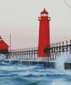 Grand Haven Lighthouse Diamond Painting