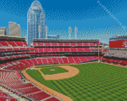 Great American Ball Park Diamond Painting