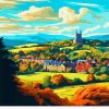 Great Malvern Poster Diamond Painting