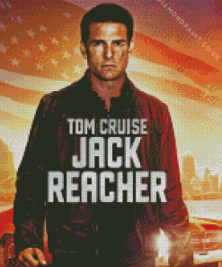 Jack Reacher Poster Diamond Painting