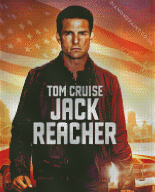 Jack Reacher Poster Diamond Painting