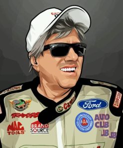 John Force Racer Diamond Painting