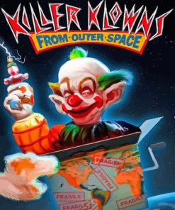 Killer Klowns From Outer Space Diamond Painting