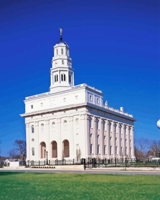 Nauvoo Temple Diamond Painting