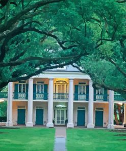 Oak Alley Plantation Diamond Painting